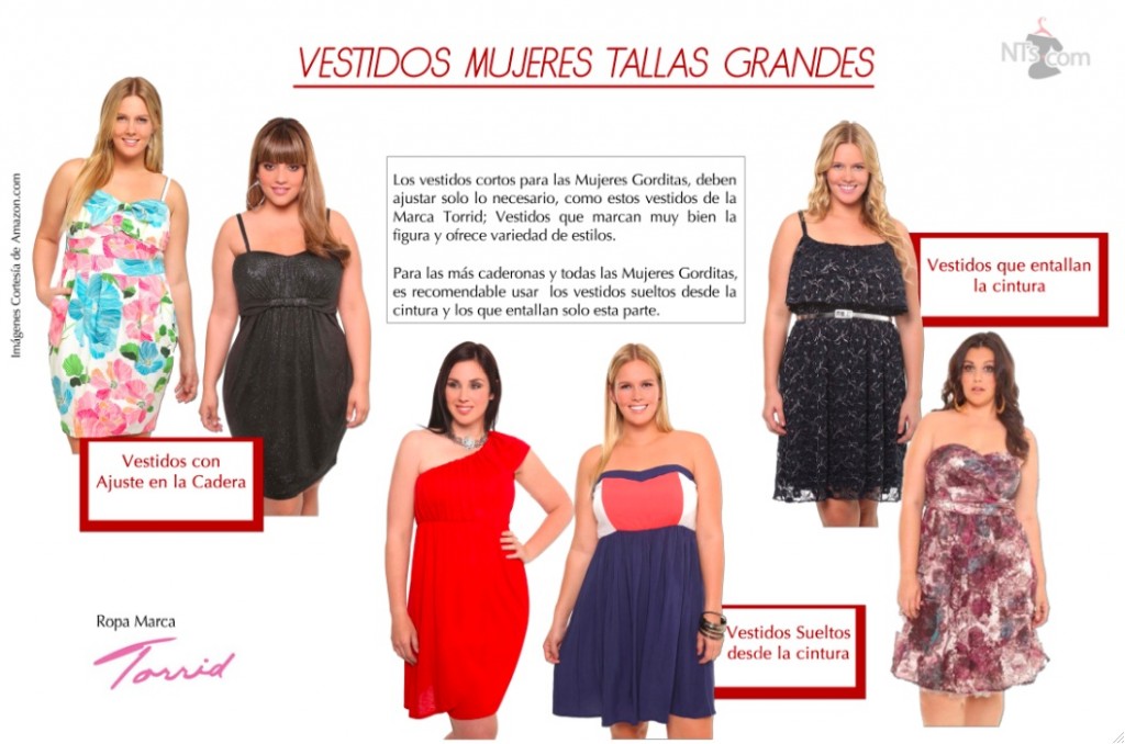 Sin título Vestidos cortos para gorditas - NanyTrends.com